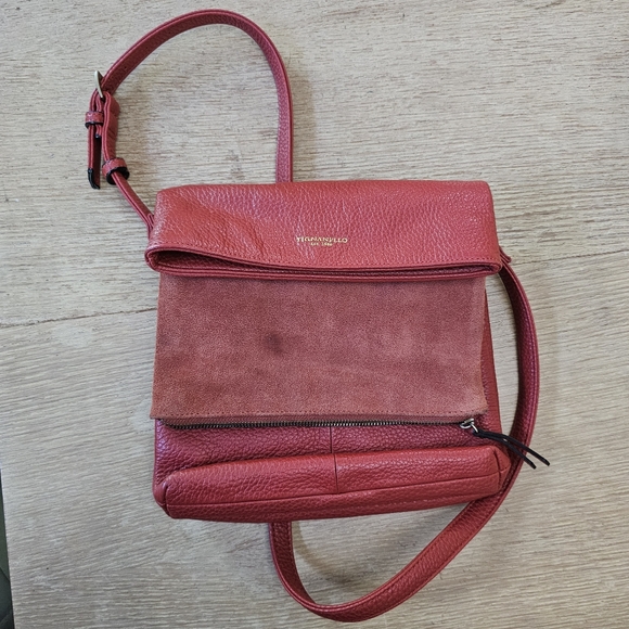 Tignanello Handbags - Tignanello Red Crossbody Bag